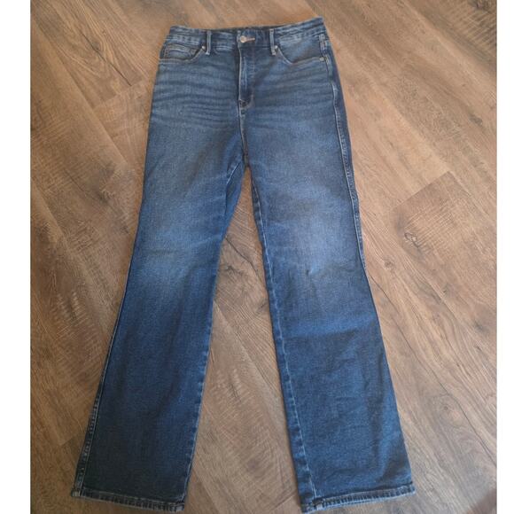 Good American Good Curve Straight Jeans size 8 - Picture 1 of 5